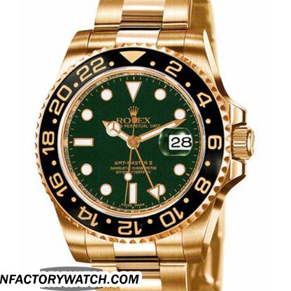 勞力士Rolex 格林尼治型 II 116718LN 綠色錶盤-rhid-117957