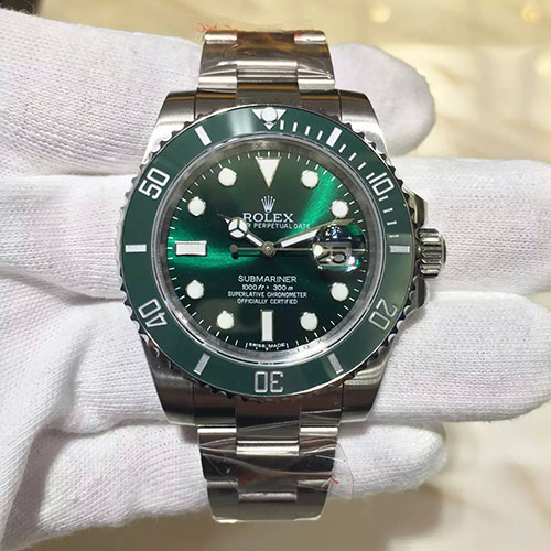 勞力士潜航者型系列116610LV-97200綠盤腕錶（綠水鬼） 勞力士 Rolex V5S綠水鬼 藍寶石鏡面 N廠出品-rhid-110820