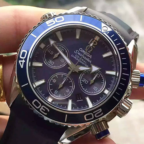 歐米茄 Omega 海馬系列自動機械計時男錶 搭載7750機芯 藍寶石鏡面玻璃-rhid-116446