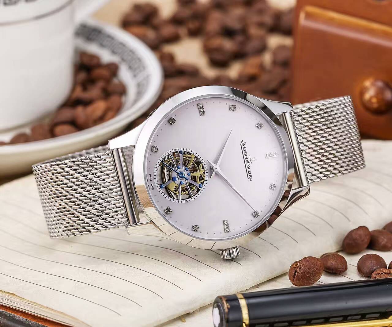 積家 礦物質超強鏡面 精鋼錶帶 精致品質 316精鋼 大方風范 精品男士腕錶-rhid-116841